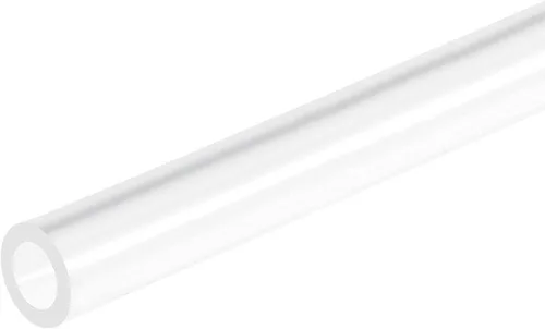 uxcell Tubo de silicona transparente, 1/4 pulgadas (0.252 in) ID 3/8 pulgadas (0.378 in) de diámetro exterior de 10 pies, manguera de agua de tubo