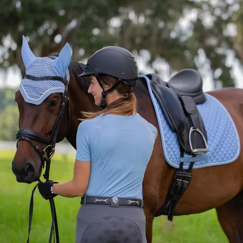 Miniatura 4 de Equinavia Gardian - Casco de equitación, ligero, diseño de perfil bajo con rejillas de ventilación de flujo de aire, esfera de fácil ajuste, forro