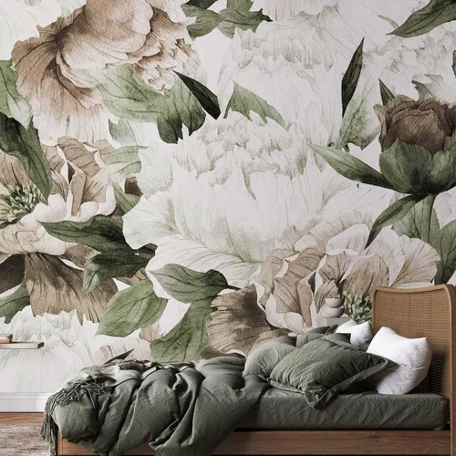 Miniatura 5 de artgeist Mural de pared con flores de 98 x 69 pulgadas, XXL, no tejidas, forro polar, decoración de pared, impresión de fotos, imagen, diseño de #01