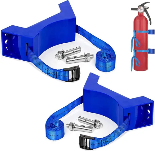 Miniatura 13 de Soporte de pared cilíndrica, soporte de tanque de nitrógeno resistente con tornillos SUS 304 y correa de 59 pulgadas compatible con 4 a 12 pulgadas