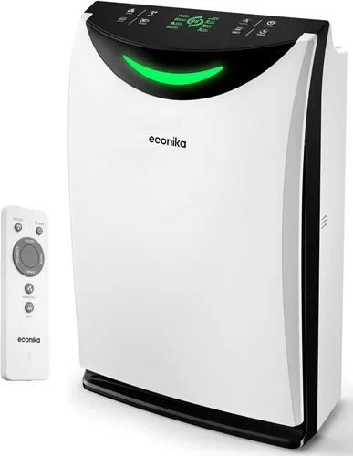 Miniatura 9 de Humidificador 4 en 1 y purificador de aire en una habitación grande, purificador de aire HEPA Combo con luz UV, limpiador de habitación grande