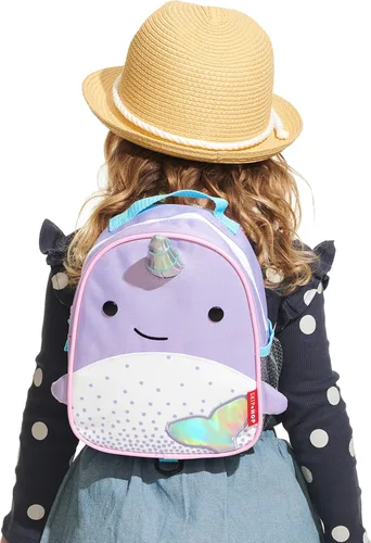Miniatura 76 de Skip Hop - Mochila para preescolar, colección Zoo, para niños pequeños de 3 a 4 años, diseño de llama