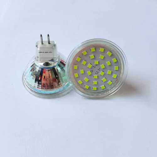 Miniatura 4 de 12V bajo voltaje MR16 GU5.3 Base LED 4W Bombilla verde equivalente a 20W 35W Luz halógena para iluminación de pista de inundación de paisaje al aire