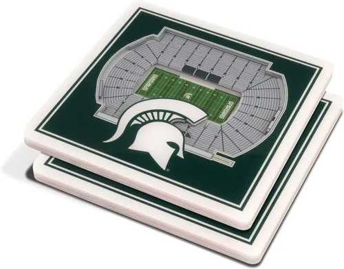 Miniatura 32 de YouTheFan NCAA - Posavasos con vista de estadio en 3D