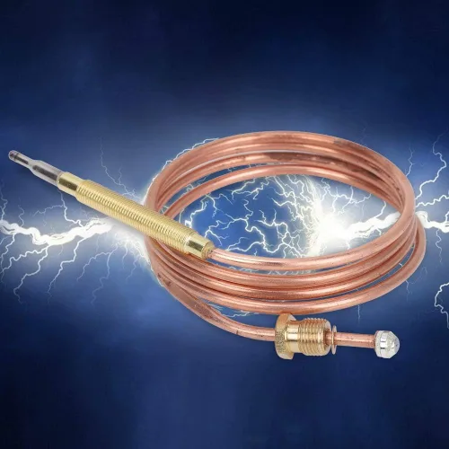 Miniatura 6 de Calentador de propano, sensor de termopar, reemplazo universal para calentador de patio, calentador de patio para chimenea de gas, calentador