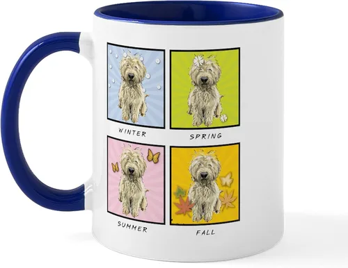 Miniatura 15 de CafePress I Love My Doodle Mugs - Taza de café de cerámica, taza de té, 11 onzas