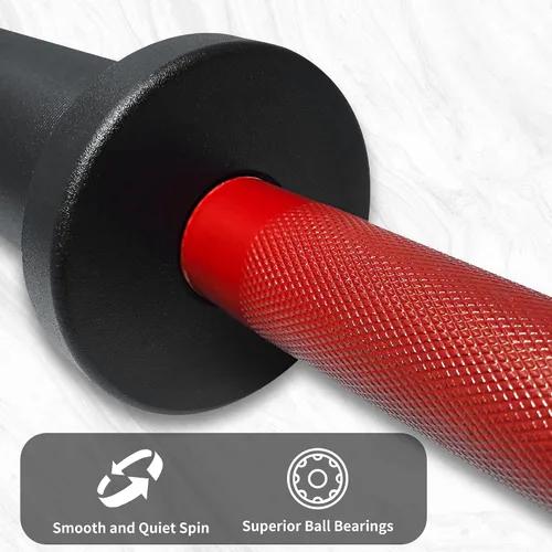 Miniatura 3 de Mango de Mancuerna Olímpica de 16", Mancuernas Cargables para Discos de Peso Olímpicos de 2 pulgadas, Barra de Mancuerna para Entrenamiento