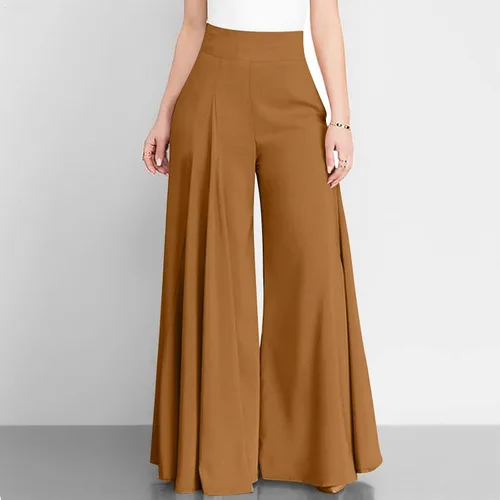 Miniatura 2 de NEBZCIV Dress Pants Baggy for Women Loose Straight Business Trousers High Waist SummerAutumnSpring Office Chinos Pants