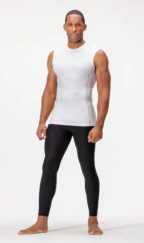 Miniatura 5 de DEVOPS Paquete de 3 camisas de compresión atléticas para hombre sin mangas