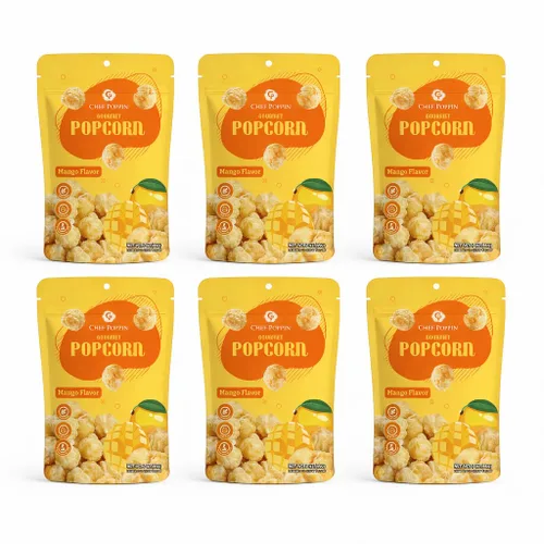 Miniatura 28 de CHEF POPPIN Palomitas de maíz con sabor gourmet de estilo asiático, sin OMG, Air Popped, paquete múltiple de 0.71 onzas