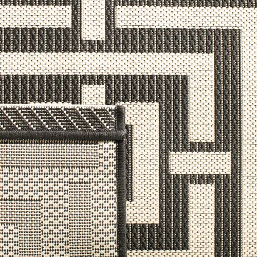 Miniatura 5 de SAFAVIEH Courtyard Collection CY6937 - Alfombra decorativa para interiores y exteriores, impermeable, fácil de limpiar, 2 pies 3 pulgadas x 6 pies 7