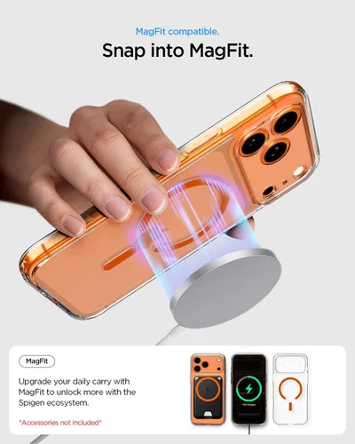 Miniatura 144 de Spigen Funda para iPhone 13 Mini, ultra híbrida MagFit [antiamarilleo] [compatible con Magsafe] - Transparente
