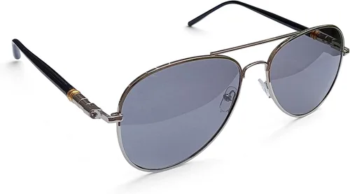 Miniatura 5 de Lentes de sol polarizados de aviador para conducción nocturna, marco de metal de alta calidad, visión nocturna, lentes piloto para uso diurno