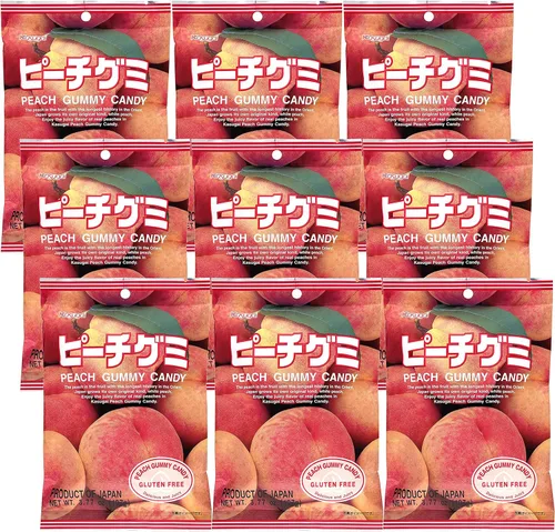 Miniatura 2 de Kasugai Fruit Assort - Caramelos de gomitas de 3.59 onzas (paquete de 3)