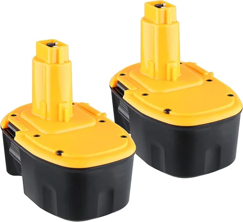 2 paquetes de 4.8 Ah Ni-MH DC9091 de repuesto para batería Dewalt de 14.4 V DW9091 DW9094 DE9091 DE9092 DE9038, compatible con Dewalt 14.4 voltios