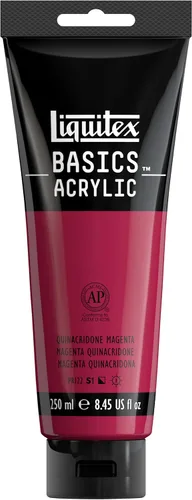Miniatura 46 de Liquitex BASICS Pintura Acrílica, Botella de 400ml (13.5 oz), Blanco Titanio Titanio Blanco