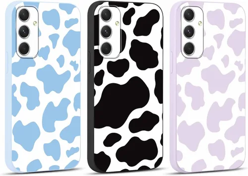 Miniatura 70 de 2 Pack Funda con lindo estampado de chita para Samsung Galaxy S22 Ultra 5G de 6.8", Fundas con patrón de leopardo de lujo, diseño de silicona suave