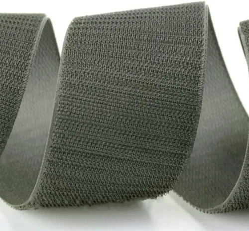 Miniatura 5 de Cinta de gancho y bucle de 4 pulgadas de ancho, verde follaje, para coser, no adhesiva, de 1 yarda de largo, cinta de gancho y bucle de nylon verde