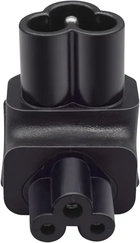Miniatura 9 de Adaptador C6 a C13 Compatible con laptops, impresoras, monitores Convertidor de corriente CA de 10 A 250 V