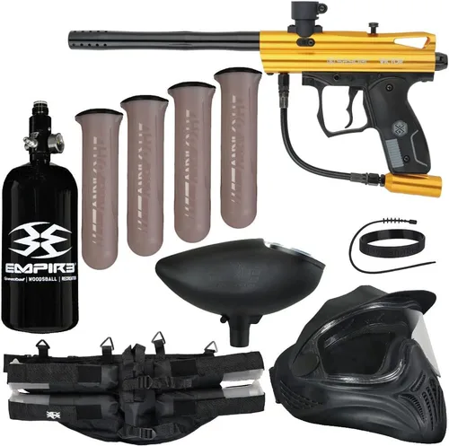Miniatura 13 de Action Village Kingman Spyder Victor - Kit de pistola de paintball legendaria Púrpura