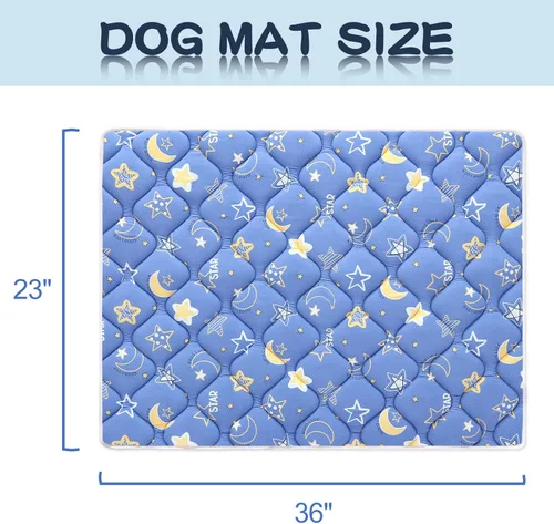 Miniatura 7 de Bubble bear - Tapete para jaula de perro ultra suave, lavable y antideslizante para perros pequeños, medianos y grandes, de color oscuro