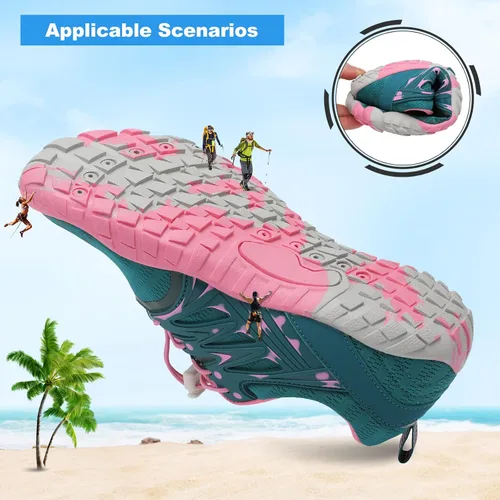 Miniatura 7 de L-RUN Zapatos de agua atléticos para senderismo para hombre y mujer