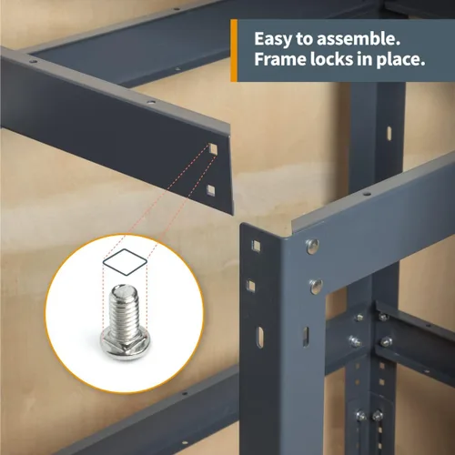 Miniatura 5 de POWERTEC Soporte de herramientas, soporte de mesa de enrutador resistente de 400 libras con pies de nivelación ajustables para sierra ingletadora