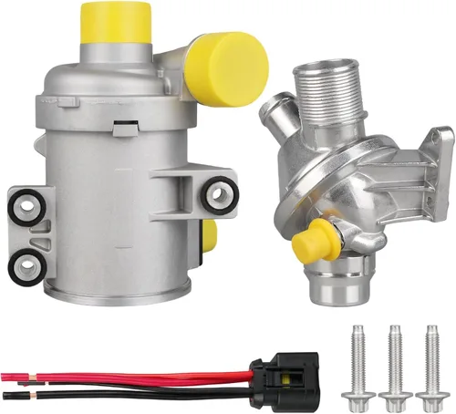 Miniatura 20 de Bomba de agua de motor eléctrico compatible con BMW 328i/328i xDrive 528i/528i xDrive 128i X3 X5 X1 Z4 2007-2016 N51/N52/N52N 3.0L aspirado