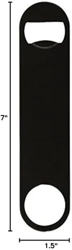 Miniatura 3 de Thirsty Rhino Suma - Abrebotellas (juego de 6) (negro)