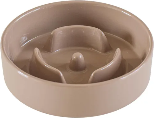 Miniatura 45 de Havniva Tazón de cerámica de 0.9 tazas para perros de alimentación lenta para perros pequeños, alimentador lento para mascotas de 6.1 pulgadas, 1 x