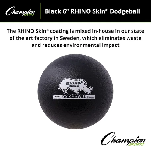 Miniatura 4 de Champion Sports® Rhino Skin® Juego de pelotas de eva de bajo rebote y unidades individuales para patio de juegos, educación física, patio trasero