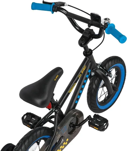 Miniatura 7 de Glerc NuNu - Bicicleta para niños de 12, 14, 16 pulgadas, estilo BMX para niños de 2 a 8 años, bicicletas para niños pequeños con ruedas