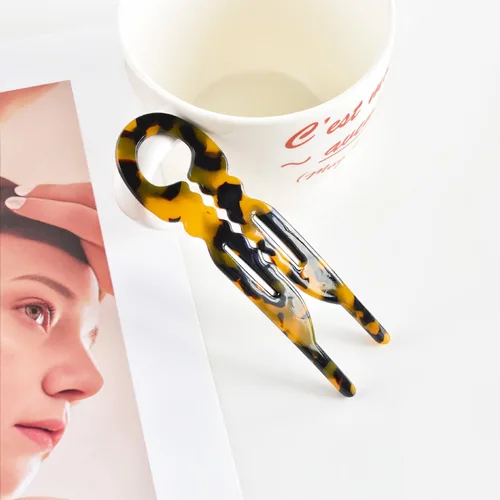 Miniatura 6 de Horquillas grandes curvas, elegantes horquillas francesas con diseño dentado antideslizante, accesorios para el cabello para mujeres, peinados