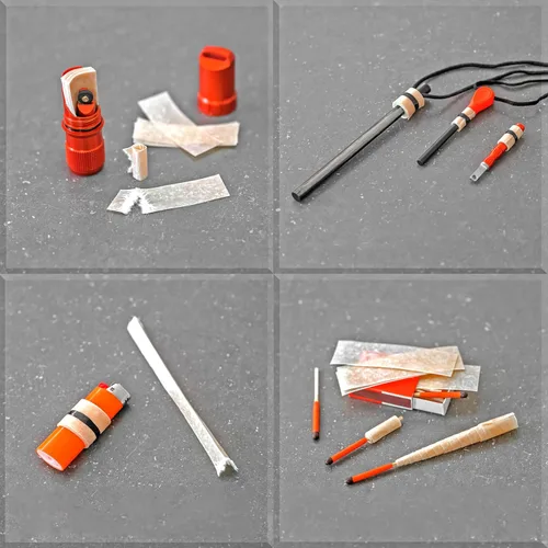 Miniatura 6 de Procamptek Rollo de tira de fuego de 50 pies, resistente a la intemperie, encerada, cinta de yesca para emergencias, campamento, supervivencia