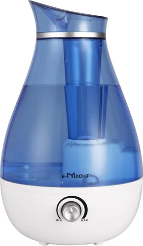 Humidificador de niebla fría – Humidificadores de niebla fría de 2.5 L para dormitorio, silencioso, humidificadores ultrasónicos para bebés y Azul