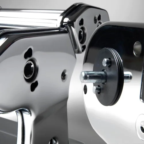 Miniatura 3 de MARCATO Hecho en Italia Pastadrive 110W Máquina eléctrica de pasta de acero cromado. Compatible con máquinas Atlas & Ampia y Marga Mulino