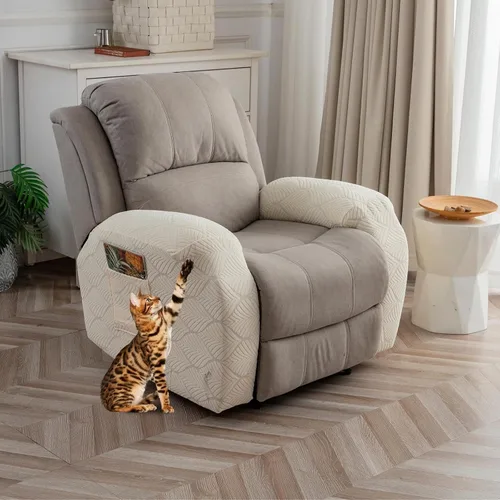 Miniatura 13 de Funda para Silla Reclinable 100% Impermeable, 1 Pieza Fundas Elásticas para Sofá Reclinable Lavables para Silla Reclinable para Mascotas, Perros