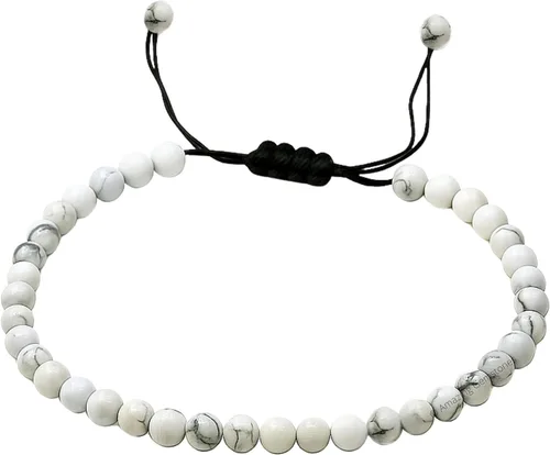 Miniatura 146 de Amazing Gemstone Crystal Anklet Ankle Bracelets for Women - Waterproof Beaded Healing Crystal Anklets, Plus Size Chakra Gemstone Bead Anklet