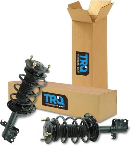 Miniatura 154 de TRQ Conjunto de Amortiguador y Resorte Delantero Cargado con Resorte Helicoidal Pre-ensamblado Compatible con Jeep Cherokee Limited AWD 14-22 Sin