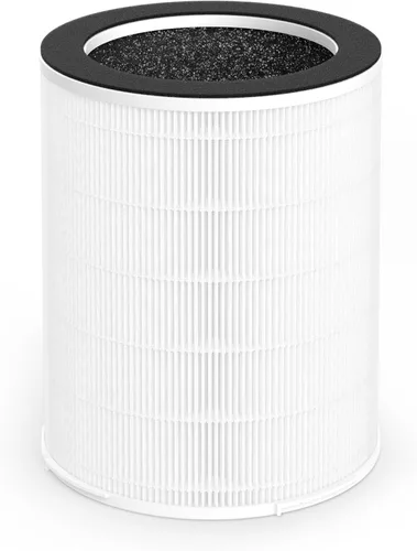 Paquete de 1 filtro de repuesto KJ510B compatible con purificador Kokofit KJ510B, sistema de filtración 3 en 1