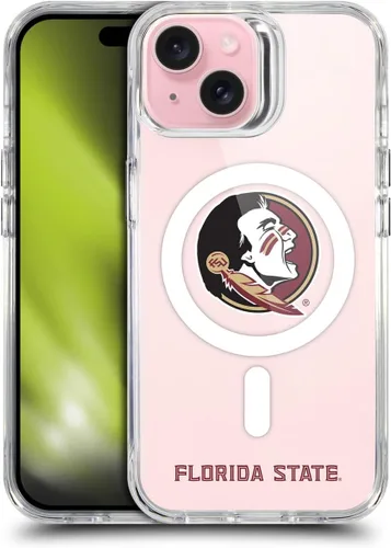 Miniatura 266 de Head Case Designs Funda de gel suave FSU Seminoles de la Universidad Estatal de Florida con licencia oficial compatible con Apple iPhone 13 Pro Max
