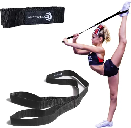 Myosource Kinetic Bands Correa de Flexibilidad y Acrobacias para Porristas - Mejora el Estiramiento y las Acrobacias para Danza de Porristas,