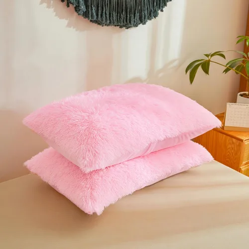 Miniatura 6 de Besfunny Juego de funda de edredón de felpa mullida y acuática Twin Set – Juego de ropa de cama de piel sintética de felpa acuática de 2 piezas