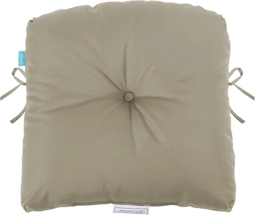 Miniatura 3 de QILLOWAY Juego de cojines para sillas de exterior con cuerdas, cojines de repuesto para muebles de patio (beige)