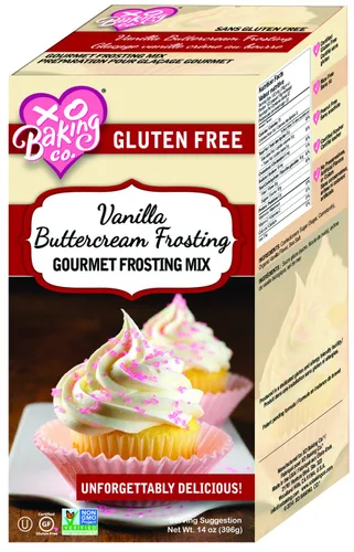 Miniatura 10 de XO Baking Co. Mezcla gourmet para pastel de chocolate sin gluten; sin OMG, Kosher; sin arroz, sin soya; sin lácteos; sin maní; sin conservantes; sin