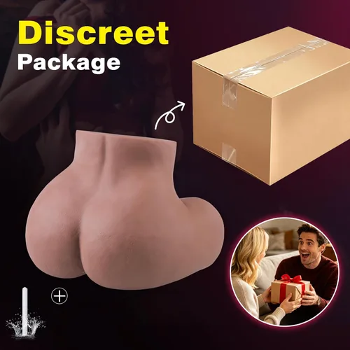 Miniatura 8 de Masturbador masculino realista de 11.2 libras con vagina y ano, muñeca sexual de bolsillo, coño, masturbadores realistas de nalgas prominentes