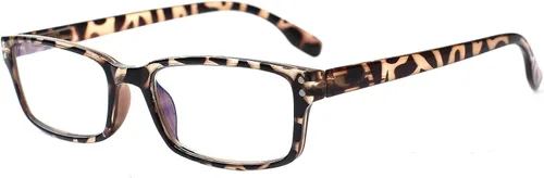 Miniatura 8 de Kerecsen Paquete de 6 gafas de lectura con bloqueo de luz azul, lectores con bisagra de resorte para hombres y mujeres, anteojos para computadora 6