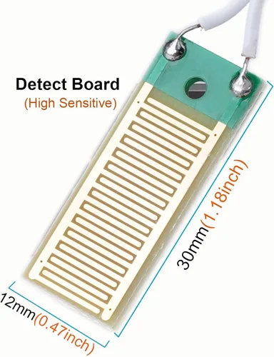 Miniatura 9 de Detector de fugas de agua, sirena fuerte de 120 dB, alimentado por batería de 9 V (no incluida), sensor de alarma para calentador de agua de sótano