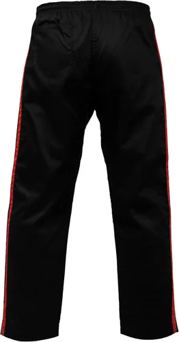 Miniatura 3 de PFG - Pantalones de karate a rayas para boxeo, artes marciales Muay Thai Kung fu, artes marciales