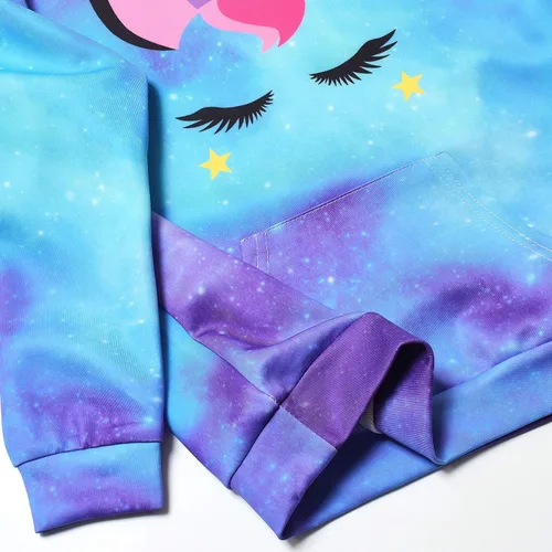 Miniatura 5 de Perfashion - Sudaderas con capucha de novedad para niñas, sudaderas con gorro para niños de 4 a 13 años